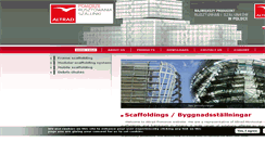 Desktop Screenshot of altrad-pomorze.pl